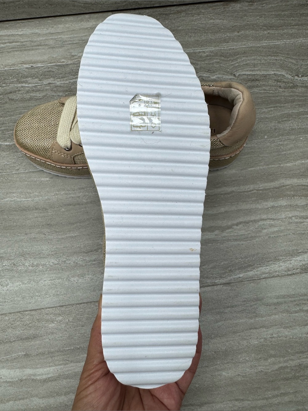 NEW! Donald J. Pliner Dew Raffia Platform Sneaker Womens Size 6 - Picture 10 of 12
